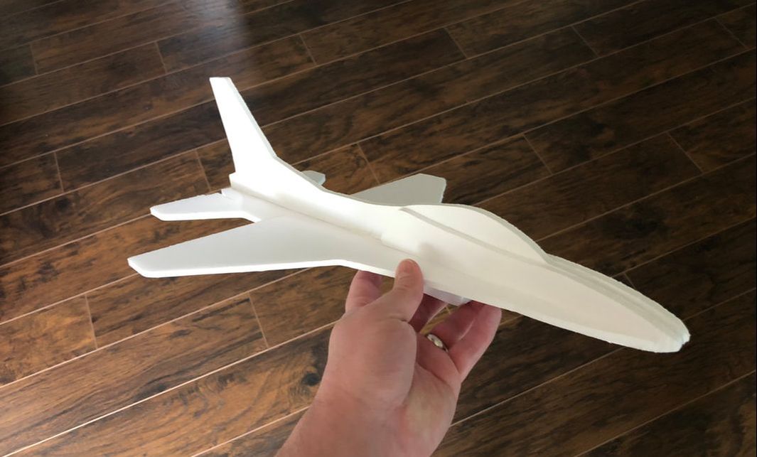 foam board airplane plans